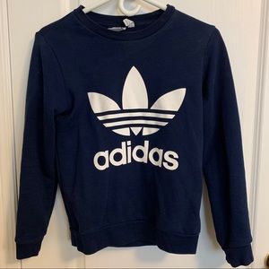 Adidas Dark Blue Sweatshirt